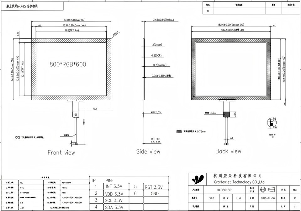 Industrial 8inch Capacitive Touchscreen best