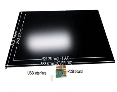 23.6 Inch Capacitive Touch Glass Touch Screen